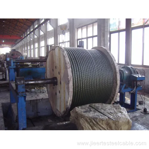 Steel Wire Rope 6X19+Iwrc with Yellow Grease